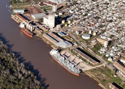 El Puerto de Concepción del Uruguay completó una nueva exportación a la India