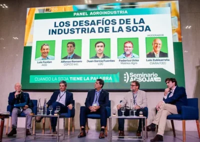 Juan García Fuentes llamó a pensar la agroindustria como un equipo en el Seminario Acsoja 2025