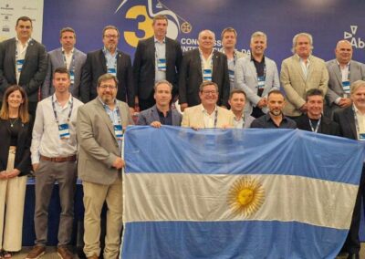 Puerto Quequén fortalece su proyección regional en el Congreso Internacional de la Industria del Trigo en Brasil