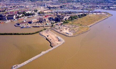 Puerto Buenos Aires: apertura de la licitación para la Escollera de Cierre del Relleno Exterior