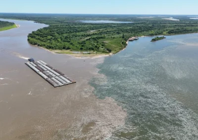 La bajante del río Paraguay tensiona la logística regional en la Hidrovía