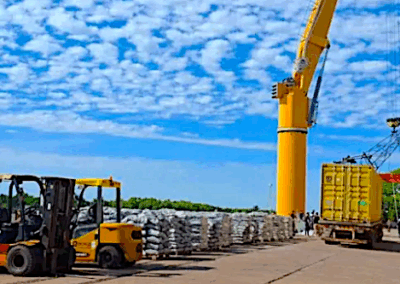 Puerto de Barranqueras: una nueva exportación de carbón chaqueño a Estados Unidos