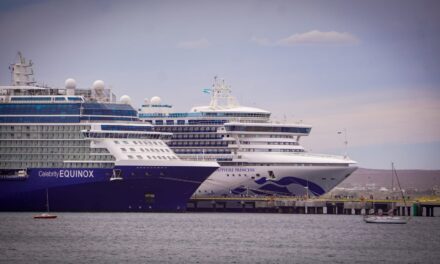 Doble escala y más de 5.000 pasajeros: Puerto Madryn consolida su rol en el circuito de cruceros patagónicos