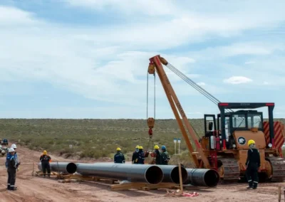 Sierra Grande se prepara para convertirse en una nueva puerta de salida del crudo argentino