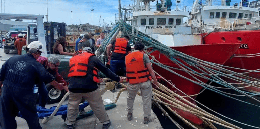 SPI completó el mantenimiento integral de 29 bitas en Puerto Deseado con un operativo logístico de gran escala