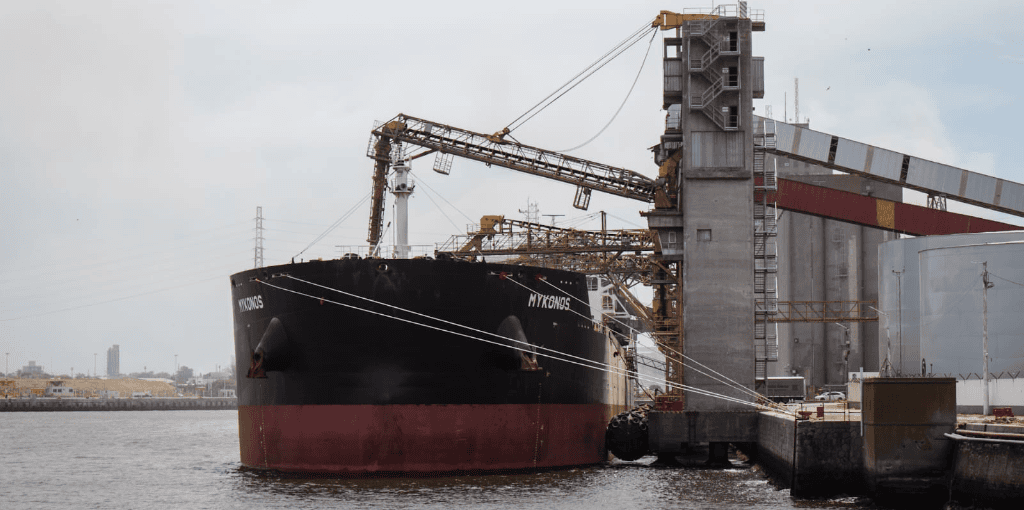 Puerto Quequén consolida su perfil exportador con un embarque de gran escala de cebada a Arabia Saudita