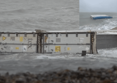 Contenedores al mar en el Canal de la Mancha: un incidente que vuelve a poner en foco la seguridad operativa