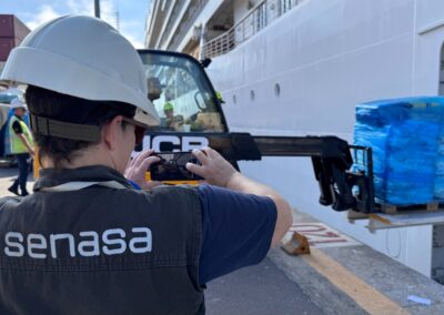Cruceros bajo lupa: SENASA refuerza controles de residuos en Buenos Aires