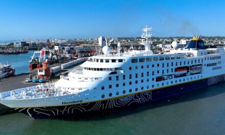 El Puerto de Mar del Plata volvió a recibir un crucero internacional y reafirma su capacidad operativa