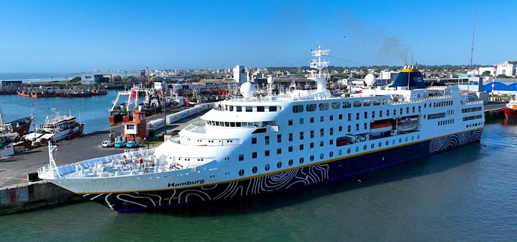 El Puerto de Mar del Plata volvió a recibir un crucero internacional y reafirma su capacidad operativa