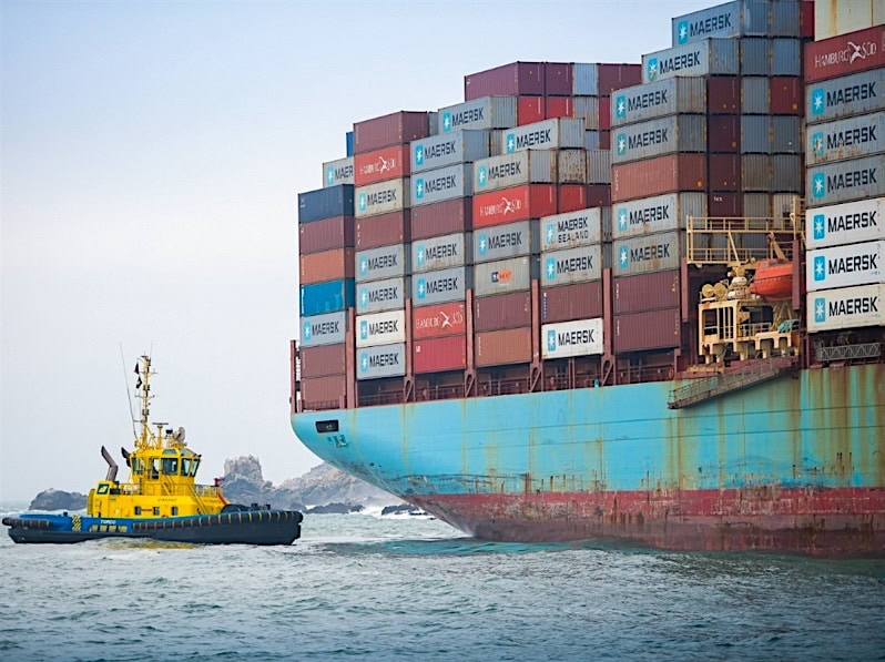Maersk relanza su servicio estacional de frutas desde San Antonio Este con conexión vía Montevideo
