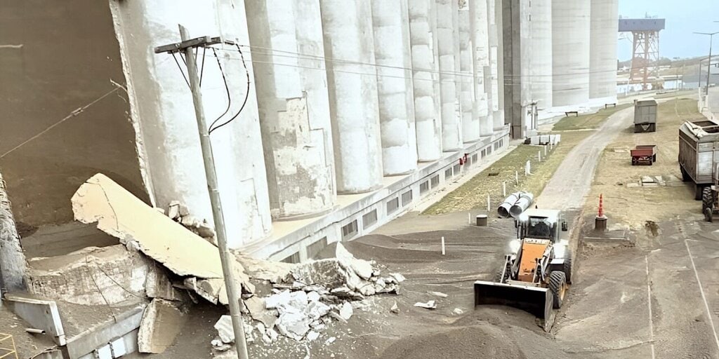 Terminal Quequén: incidente estructural sin heridos fue contenido por los protocolos de seguridad