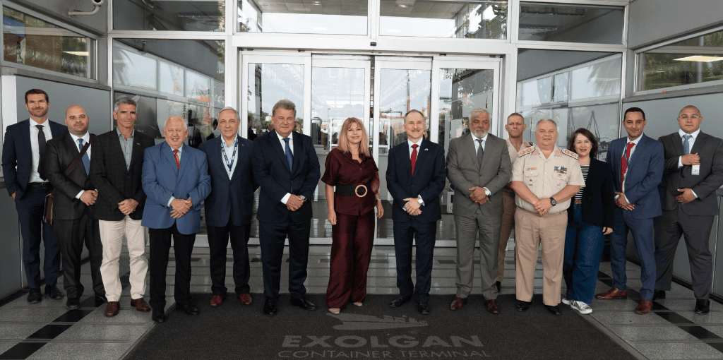Sistemas de seguridad y trazabilidad en puerto Dock Sud: Exolgan mostró sus avances tecnológicos