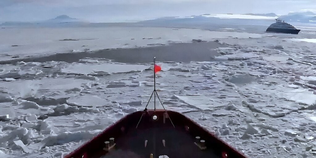 El hielo manda: el Polar Star liberó a un crucero atrapado y abrió el primer capítulo de Deep Freeze 2026