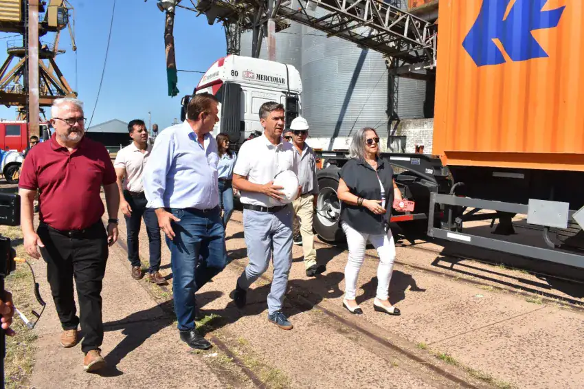 El Puerto de Barranqueras canaliza exportaciones chaqueñas con valor agregado hacia Europa