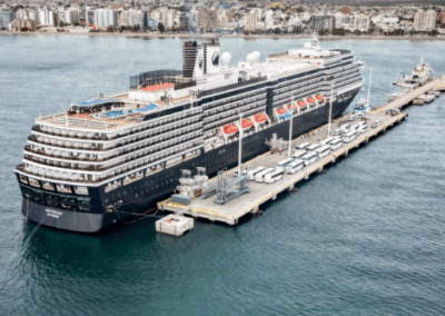 Puerto Madryn consolida su temporada de cruceros en el tramo más intenso del verano