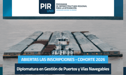 Abiertas las inscripciones para la Cohorte 2026 de la Diplomatura en Gestión de Puertos y Vías Navegables (UNR)