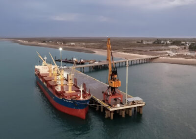 Golfo San Matías: 2025, el año en que comenzó a construirse el primer polo exportador de GNL argentino