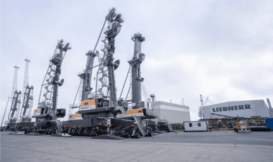 Liebherr amplía su liderazgo global en grúas móviles portuarias en 2025 y marca récord de mercado