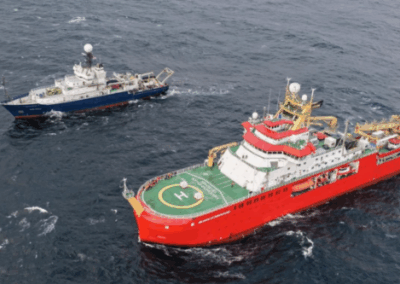 Atlántico Sur: Argentina autorizó al buque Roger Revelle para campaña GO-SHIP
