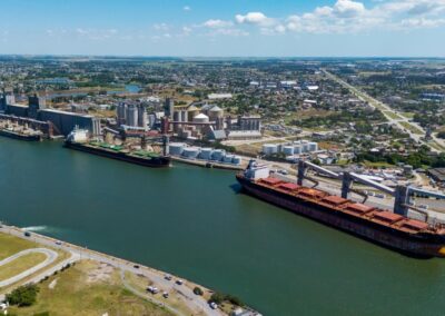 Exportaciones en alza: el enero histórico de Puerto Quequén