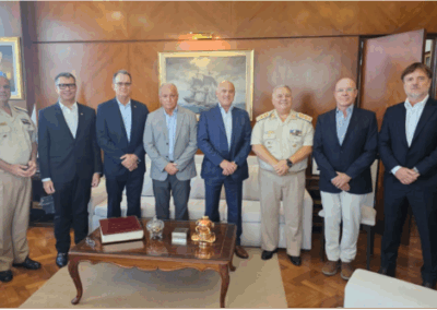 Prefectura Naval Argentina recibió a autoridades de la IMPA en Buenos Aires