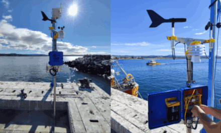 Observatorio Oceanográfico Golfo San Jorge suma una estación en Caleta Córdova