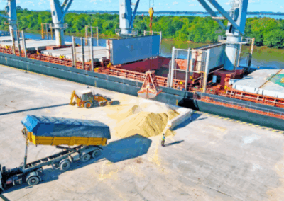 Puerto de Concepción del Uruguay supera 1.800 camiones y acelera exportaciones en 2026