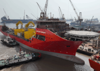 Jan De Nul construye los buques de cables submarinos más grandes del mundo para abastecer la red eléctrica europea