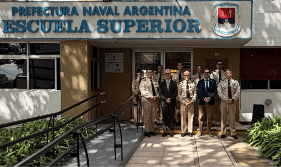 Prefectura Naval Argentina recibió un reconocimiento de Corea del Sur por un rescate
