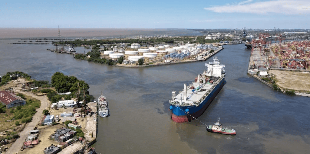 Los puertos bonaerenses alcanzaron en 2025 su mayor movimiento productivo en 15 años
