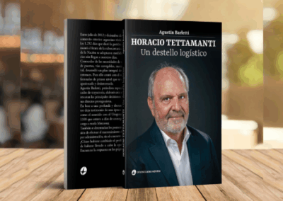 Presentan en la Feria del Libro un libro sobre la gestión portuaria y logística de Horacio Tettamanti