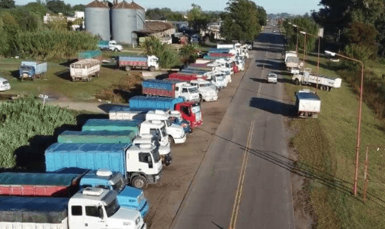 El bloqueo a Puerto Quequén ya cuesta USD 450 millones en divisas