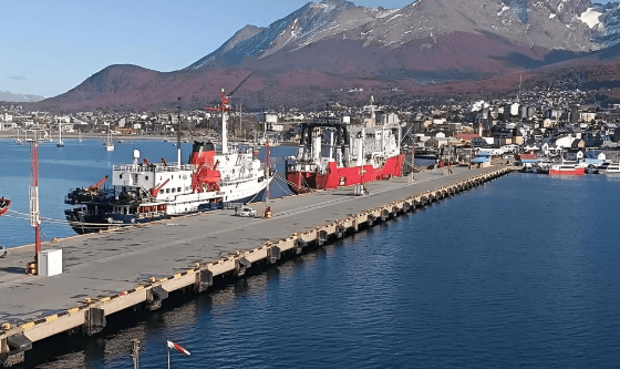 La ANPyN licitará la renovación de defensas en Ushuaia para reforzar la seguridad del muelle comercial