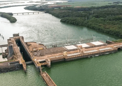 Brasil triplica su capacidad hidroviaria: el canal Nueva Avanhandava en la Hidrovia Tietê-Paraná alcanza el 97 % de ejecución