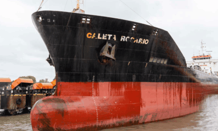 Tandanor completó una intervención integral sobre el buque tanque Caleta Rosario