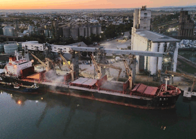 El Puerto de Bahía Blanca despacha medio millón de toneladas hacia los mercados que reconfiguran el comercio global de granos