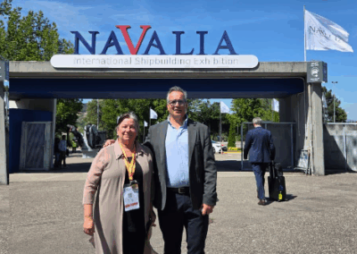 Argentina en Navalia 2026: SPI Astilleros y ABIN llevaron a la industria naval argentina al corazón de la feria más grande de España