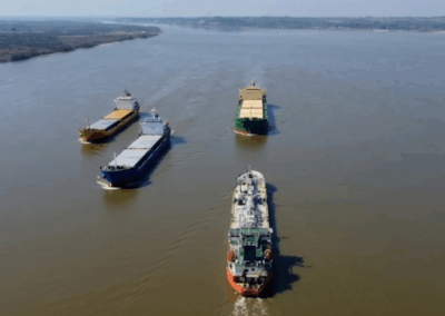 Exportaciones agroindustriales 2026: la Hidrovía argentina, bajo presión récord