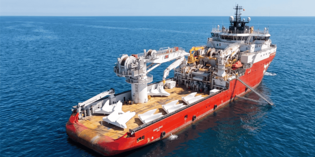 Instalación offshore VMOS: el Golfo San Matías entra en escena