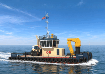 Damen entrega un Multi Cat 2309 en cuatro semanas gracias a su modelo de stock building