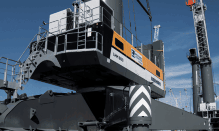 Liebherr LHM 800 llega a  Rotterdam: Broekman Logistics suma capacidad de izaje pesado