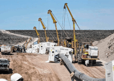 Exportación de GNL argentino: Southern Energy supera el 60% de obra en Fuerte Argentino