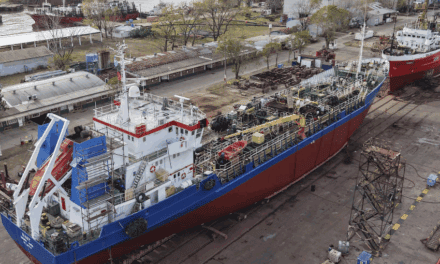 TANDANOR completó la reparación integral del petrolero NANY