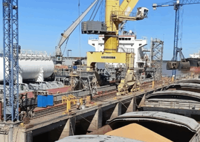 Terminales y Servicios operó su buque 1000 en el Gran Rosario y consolida tres décadas de trayectoria logística