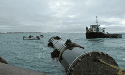 De cañería tapada a bioplásticos: el experimento en el puerto de Mar del Plata
