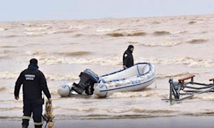 Río de la Plata: Prefectura amplía la búsqueda de los pescadores desaparecidos