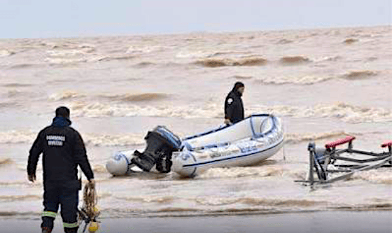 Río de la Plata: Prefectura amplía la búsqueda de los pescadores desaparecidos