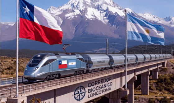 Corredor Bioceánico Longotoma: un túnel ferroviario de 54 km busca reconectar Mendoza con el Pacífico
