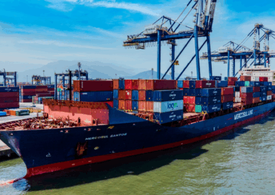 Terminal Zárate suma un sexto servicio marítimo semanal con la llegada de PUMA de Mercosul Line